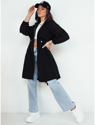 Dámská bunda parka WOLINA černá FashionStreet TY4154 Dámská bunda parka WOLINA černá FashionStreet TY4154