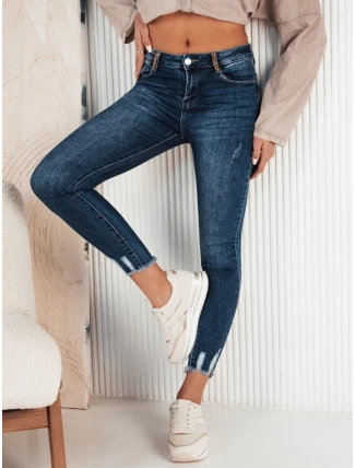 Dámské džínové kalhoty NULES modré FashionStreet UY1908