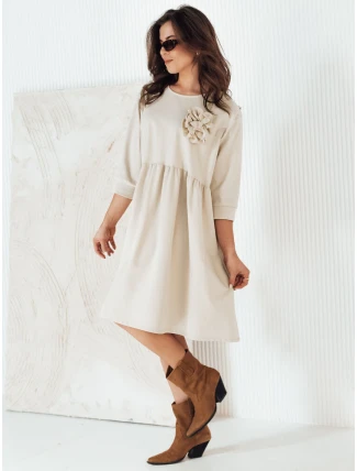 Béžové šaty NALERA FashionStreet EY2460 Béžové šaty NALERA FashionStreet EY2460