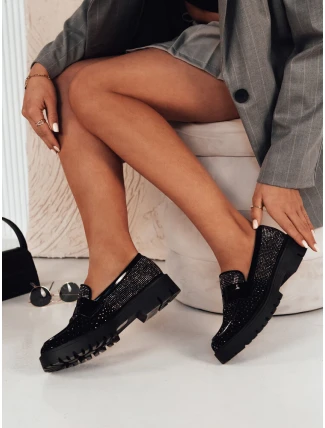 Dámské černé mokasíny OTERO FashionStreet ZY0478