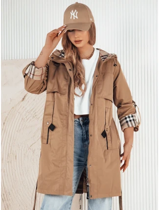 Dámská přechodná bunda parka CIVIT béžová FashionStreet TY4213