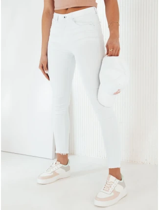 Dámské džínové kalhoty NAVILES white FashionStreet UY1987 Dámské džínové kalhoty NAVILES white FashionStreet UY1987