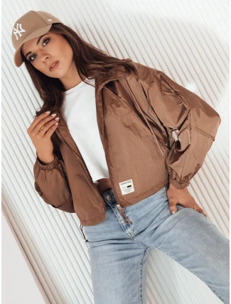 Dámská přechodová bunda ISCAR hnědá FashionStreet TY4234