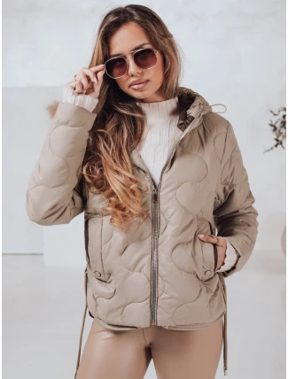 FashionStreet béžová dámská bunda TY4238