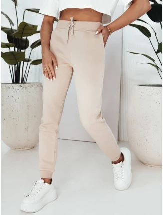 Dámské krémové tepláky VELARA FashionStreet UY2018