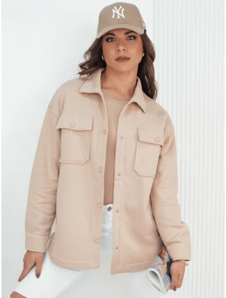 Dámská přechodná bunda VELARA cream FashionStreet TY4302