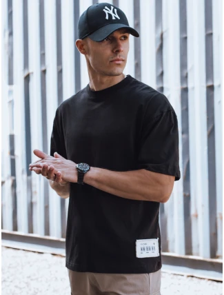 Pánské černé tričko FashionStreet RX5514