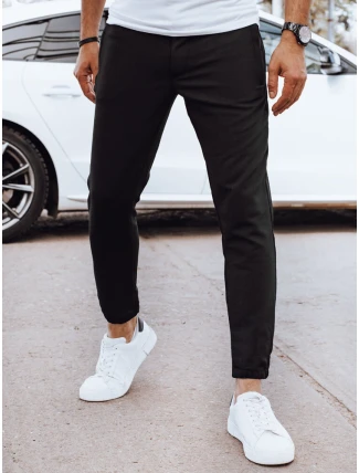 Pánské černé kalhoty FashionStreet jogger UX4263