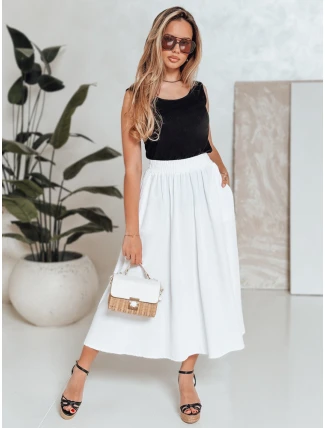 CISTAL sukně bílá FashionStreet CY0453