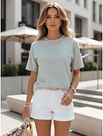 JASIL dámské mátové tričko FashionStreet RY2530