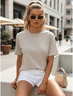 LISTRA dámské tričko béžové FashionStreet RY2542