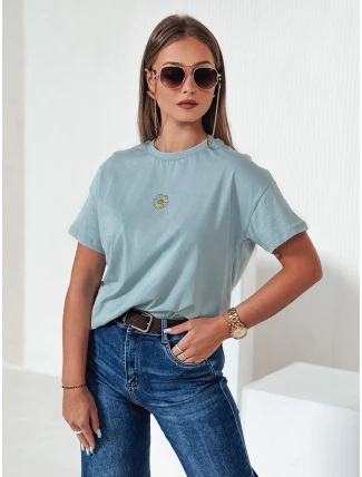 Dámské tričko FLORTA modré FashionStreet RY2557