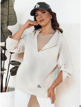 Dámská přechodná bunda MANDIA light beige FashionStreet TY4325