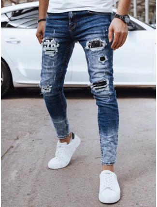 FashionStreet pánské modré džínové kalhoty UX4319