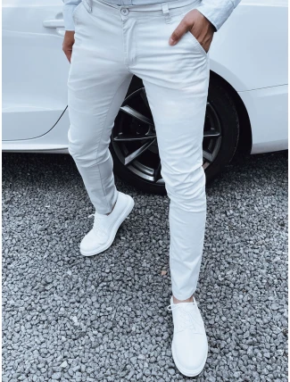 Pánské světle šedé kalhoty FashionStreet UX4342