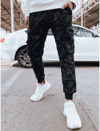 Pánské bojové kalhoty černé FashionStreet UX4362