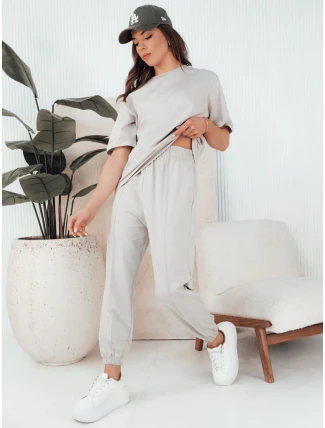 Dámská tepláková souprava RIZNA šedá FashionStreet AY1033