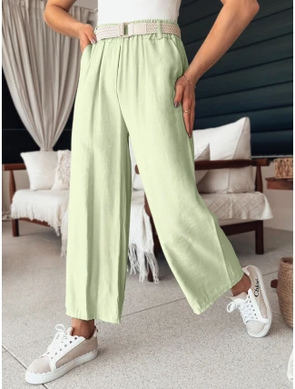 Dámské zvonové kalhoty CHIMAS mint FashionStreet UY2108