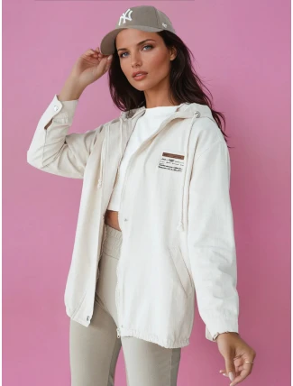 Dámská přechodná bunda ARKAJ světle béžová FashionStreet TY4349