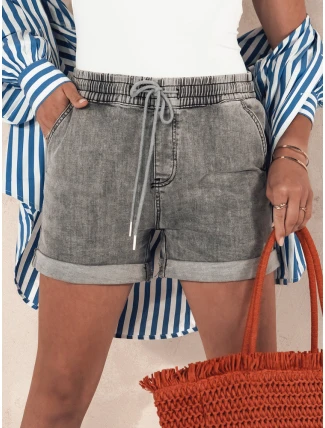 Dámské šortky RELAX VIBES šedé FashionStreet SY0382