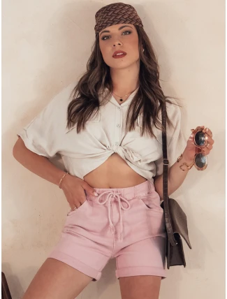 Dámské šortky BEACH VIBE pink FashionStreet SY0390