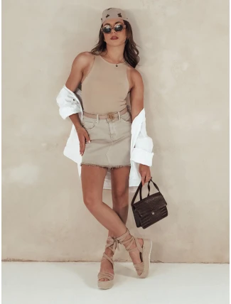 TRENDSTAR béžová sukně FashionStreet CY0459