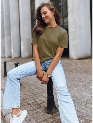 MAYLA II dámské tričko olivové FashionStreet RY2661