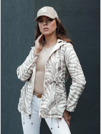 Dámská bunda CORMIS parka béžová FashionStreet TY4420