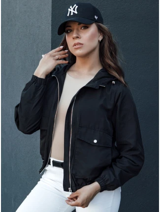 Dámská přechodná bunda s kapucí BELIJ černá FashionStreet TY4470