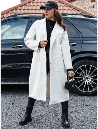 Dámský oversize dlouhý kabát AVELINNI ve tvaru rybí kosti béžový FashionStreet NY0700 Dámský oversize dlouhý kabát AVELINNI ve tvaru rybí kosti béžový FashionStreet NY0700