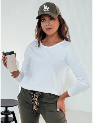 MINIMODA dámská halenka s přívěskem v jedné velikosti bílá FashionStreet RY2679