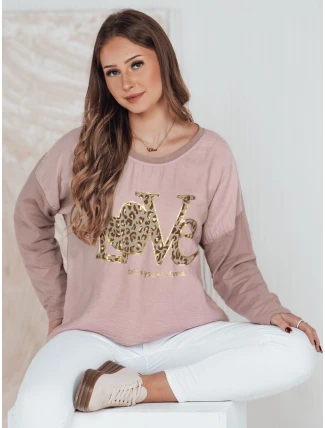 Dámská halenka LOVEGLOW růžová FashionStreet RY2699