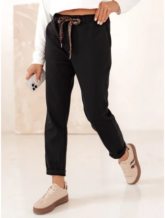 Dámské kalhoty COMFYSTY černé FashionStreet UY2296 Dámské kalhoty COMFYSTY černé FashionStreet UY2296