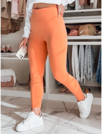 Dámské legíny s push-up efektem DIMODOI oranžová FashionStreet UY2335 Dámské legíny s push-up efektem DIMODOI oranžová FashionStreet UY2335