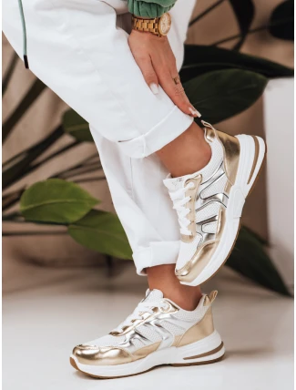 Dámské zlaté tenisky GOLDLINX FashionStreet ZY0594