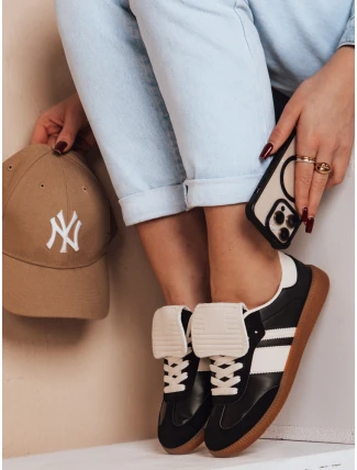 Dámské sportovní tenisky SNIKAR black FashionStreet ZY0643 Dámské sportovní tenisky SNIKAR black FashionStreet ZY0643