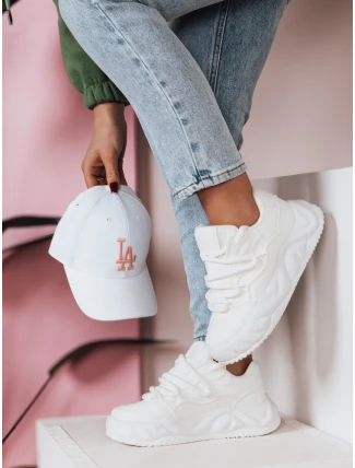Dámské tenisky na platformě LALANDRA white FashionStreet ZY0685
