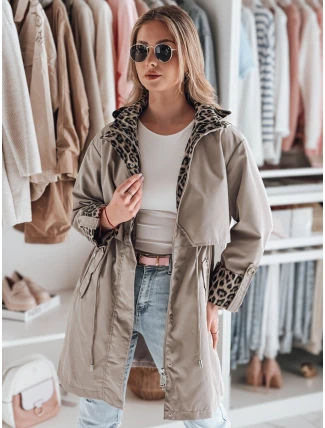 Dámská přechodná bunda PANTER béžová FashionStreet TY4801