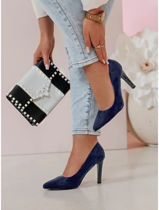 Dámské podpatky LUWINA modré FashionStreet ZY0728 Dámské podpatky LUWINA modré FashionStreet ZY0728