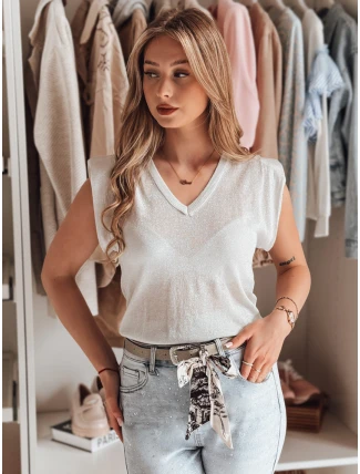 Dámská halenka krátká SELFINA ash FashionStreet MY2437