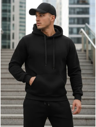 Pánská černá mikina FashionStreet BX5914