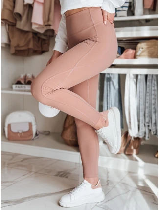 Dámské sportovní legíny FITTATO červené FashionStreet UY2605