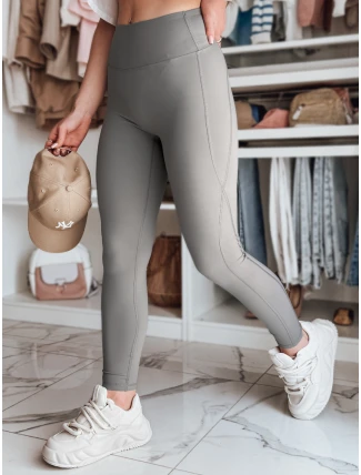 FITTATO dámské sportovní legíny tmavě šedé FashionStreet UY2609