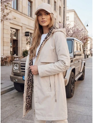 Dámská přechodná bunda parka FERISSA béžová FashionStreet TY4872