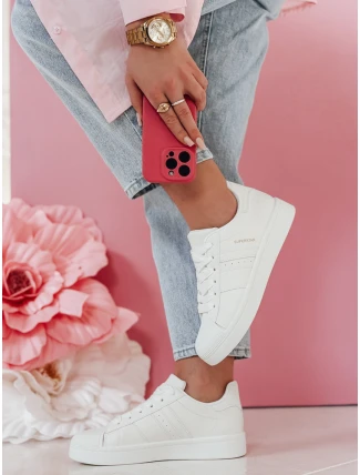 JUNOMI dámské tenisky na platformě bílé FashionStreet ZY0859