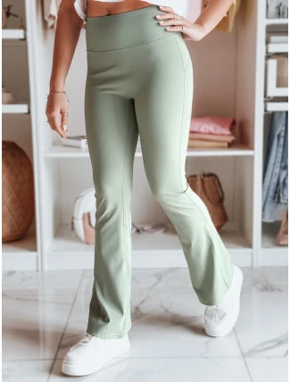 Dámské legíny do zvonu FARAFII mint FashionStreet UY2615 Dámské legíny do zvonu FARAFII mint FashionStreet UY2615