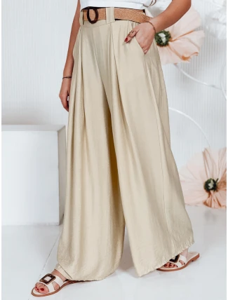 Dámské kalhoty MIRELOU beige FashionStreet UY2716