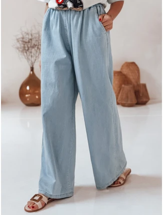 Dámské džínové kalhoty DENIMJOY světle modré FashionStreet UY2717 Dámské džínové kalhoty DENIMJOY světle modré FashionStreet UY2717