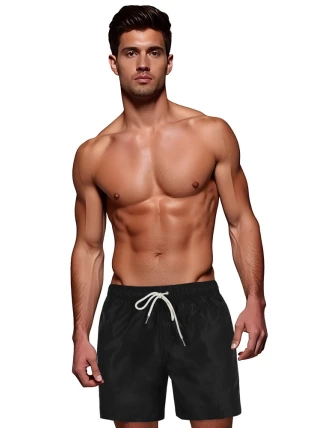 Pánské černé šortky FashionStreet SX2530