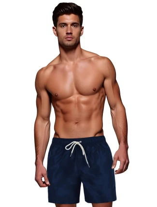 Pánské tmavě modré šortky FashionStreet SX2531